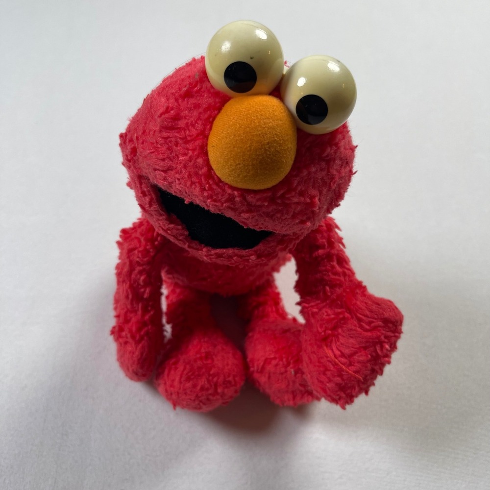 GUND Sesame Street Elmo Plush Toy Red Good Vintage 2002 13" Soft Stuffed Animal